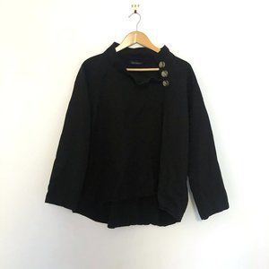 Zara boxy shoulder shirt XXL